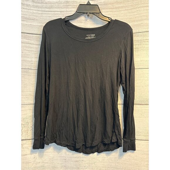 Women's black Cuddlduds thermal top Size L - Picture 1 of 2